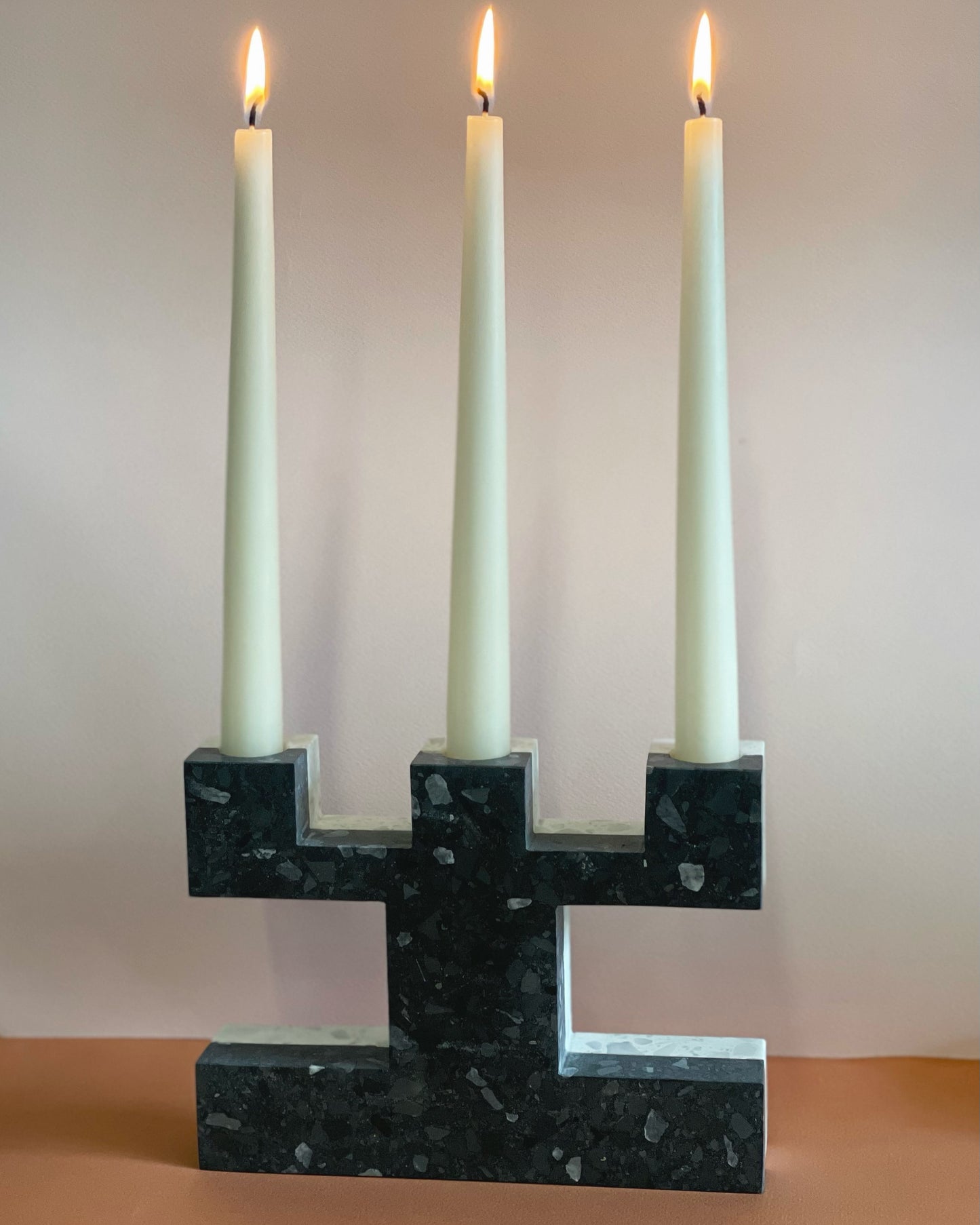 Two-Tone Candle Stand